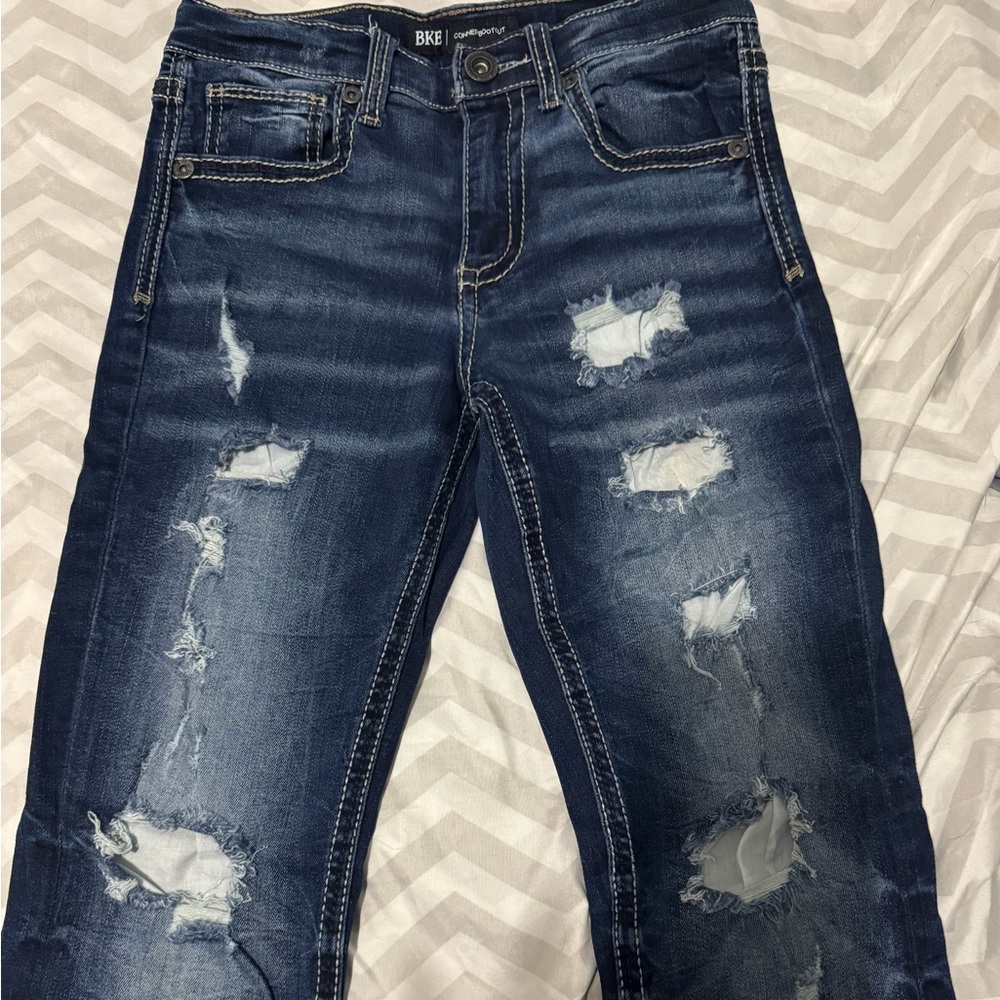Lot of 5 pairs boys BKE Connor jeans